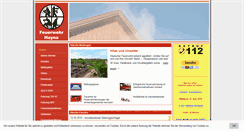 Desktop Screenshot of feuerwehr-hayna.de